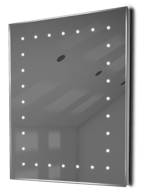 Image of Auto Colour Change Rgb Ultra-slim Bathroom Mirror With Demister & Sensor K162rgb
