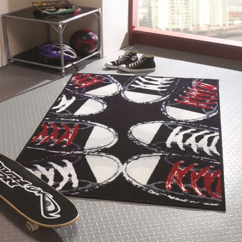 Image of Matrix Themes Sneakers Multi 100x160 Nylon Rug
