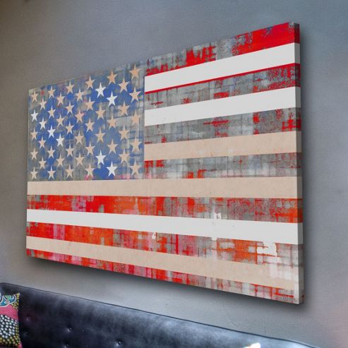 Image of Parvez Taj American Dream Wall Art - 101 Cm H X 152 Cm W X 5 Cm D