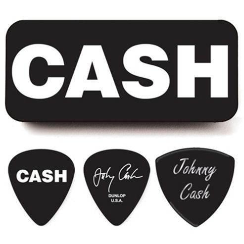 Image of Johnny Cash Heavy Pick Tin
