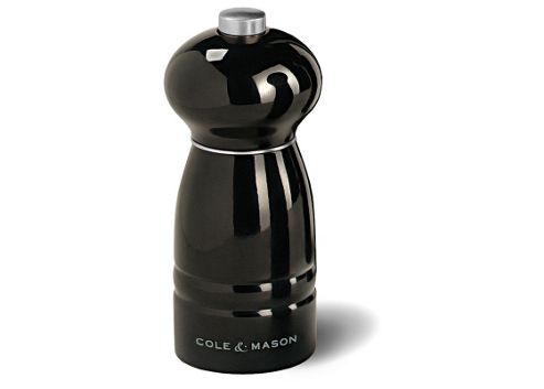 Image of Cole & Mason Gourmet Windsor Black Gloss 120mm Pepper Mill