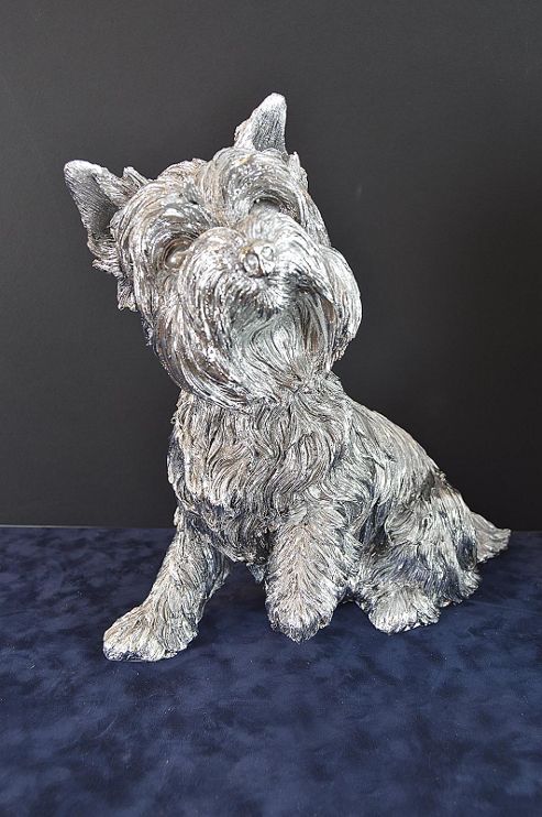 Image of Electroplated Terrier Dog