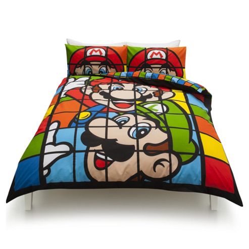 Image of Nintendo Super Mario Brothers Double Duvet Set