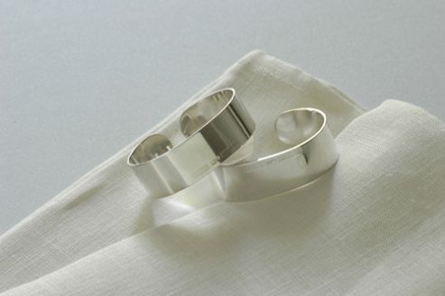 Image of Mema/gab 45 Mm Inkl Linen Napkin (set Of 2)