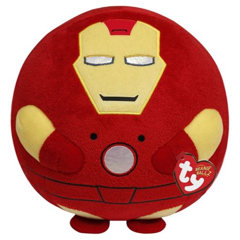 Image of Ty Marvel Iron Man 8" Beanie Ballz