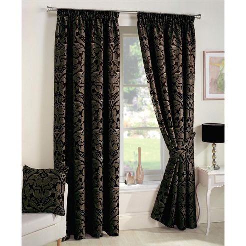 Image of Curtina Crompton Black Tiebacks