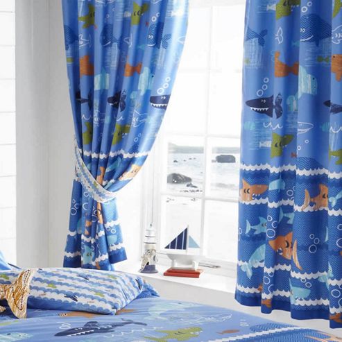 Image of Seaworld Curtains 72s - Multi