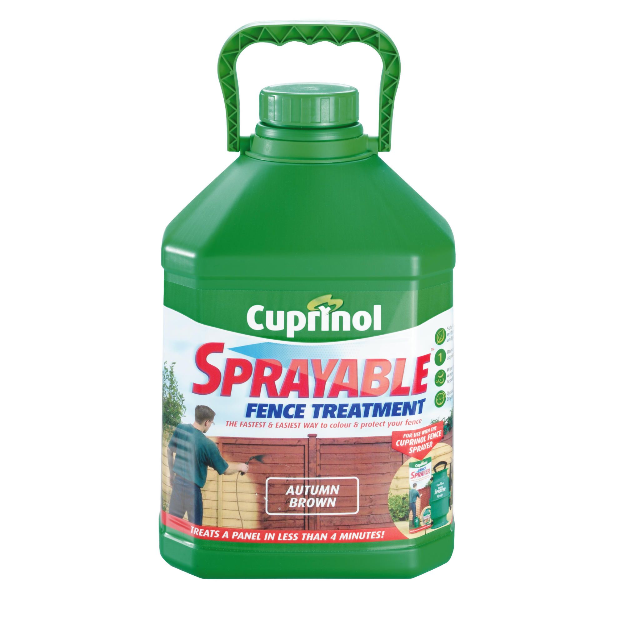 Cuprinol Sprayable Autumn Brown 5L