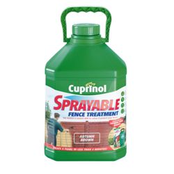 Cuprinol Sprayable Autumn Brown 5L