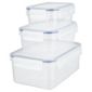 Tesco 3 piece Klip Fresh Foodsaver Set