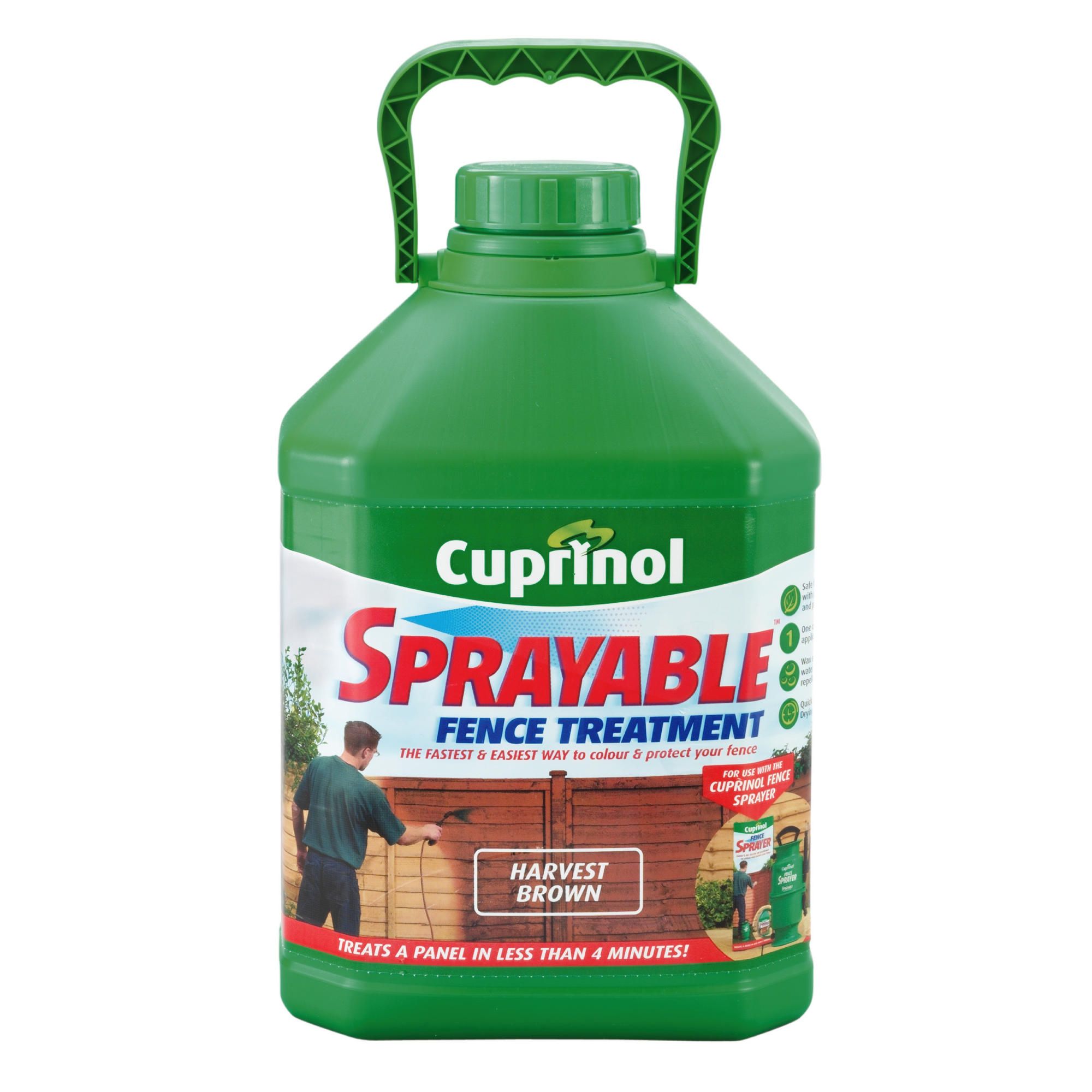 Cuprinol Sprayable Harvest Brown 5L