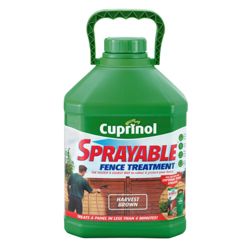 Cuprinol Sprayable Harvest Brown 5L