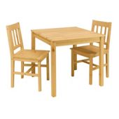 Pair Of Pine Chairs, Natural