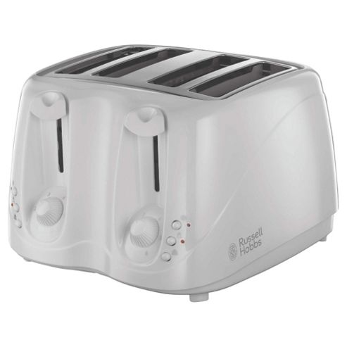 Image of Russell Hobbs 13899 4 Slice Toaster - White