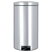 Brabantia 45L brilliant steel pedal bin