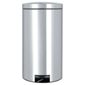 Brabantia 45L brilliant steel pedal bin