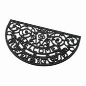 Tesco Half Moon Rubber Welcome Mat