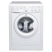 Indesit IWC6145 Washing Machine, 6kg Wash Load, 1400 RPM Spin, A Energy Rating. White