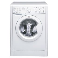 Indesit IWC6145 Washing Machine, 6kg Wash Load, 1400 RPM Spin, A Energy Rating. White