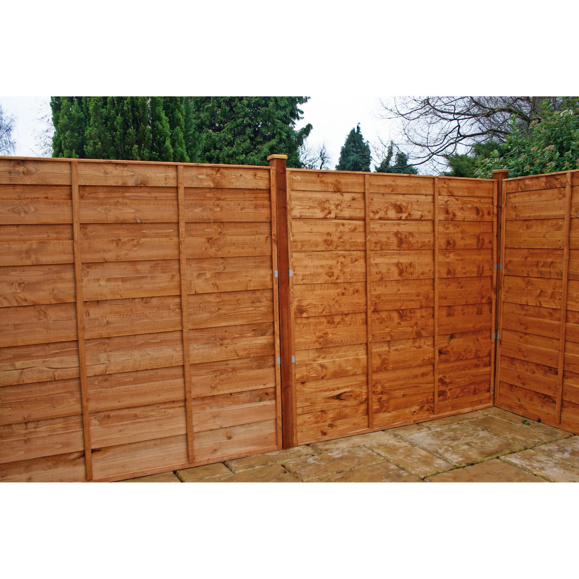 Mercia Horizontal Hit & Miss Fencing x7 at Tesco Direct