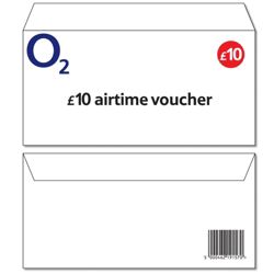 O2 £10 Top-up voucher