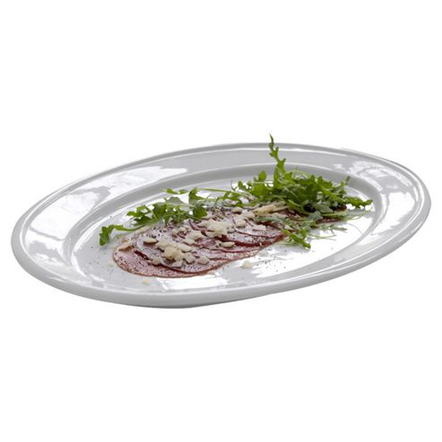 Image of Steel Function Milano Oval Serving Platter