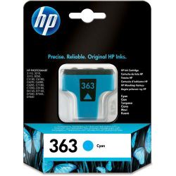 HP 363 Printer Ink Cartridge - Cyan (C8771EE)