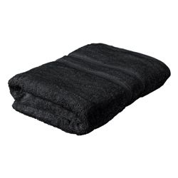 Tesco Bath Towel, Black