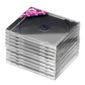 Tesco Clear Library  Cases for 10 CDs / DVDs