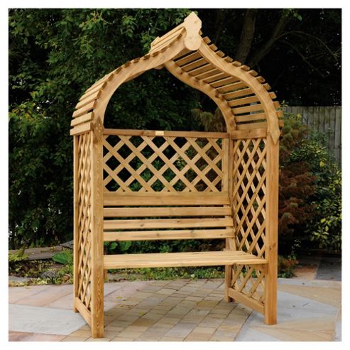 Buy Rowlinson Jaipur Wooden Arbour from our Arches 