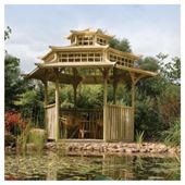 Rowlinson Oriental Pagoda Gazebo.