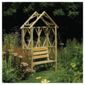 Rowlinson Rustic Seat Arbour
