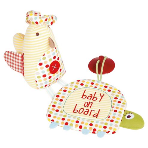 Image of Mamas & Papas Baby On Board Gift Set, Windmill