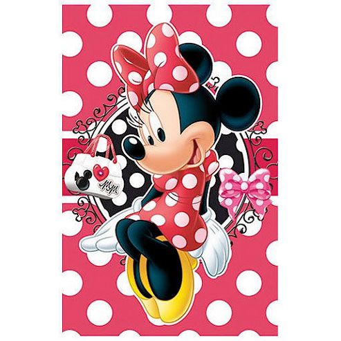 Image of Disney Minnie Mouse Fleece Blanket