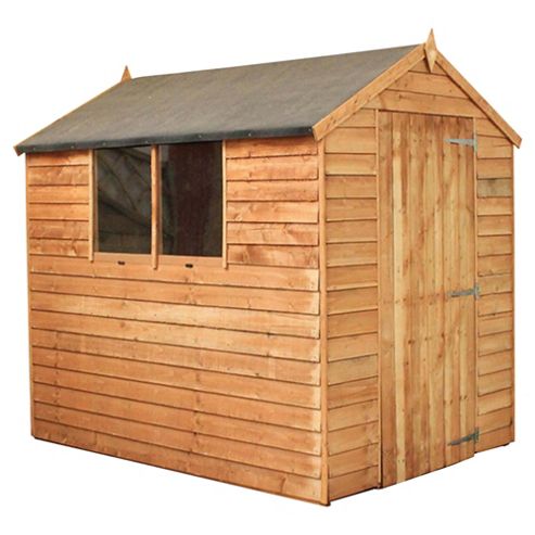 Buy Mercia 7 x 5 Overlap Apex Shed from our Wooden Sheds range - Tesco