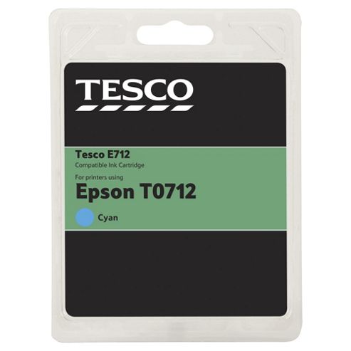Image of Tesco E322 Printer Ink Cartridge -cyan