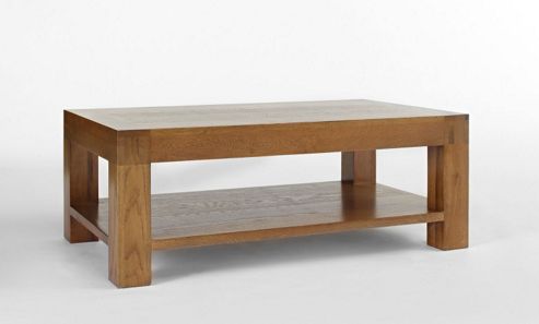 Image of Ametis Santana Rustic Oak Coffee Table 120 X 70cm