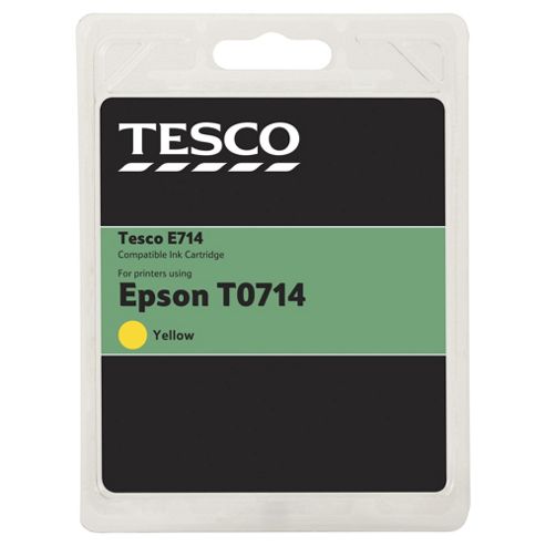 Image of Tesco E342 Yellow Printer Ink Cartridge - Yellow