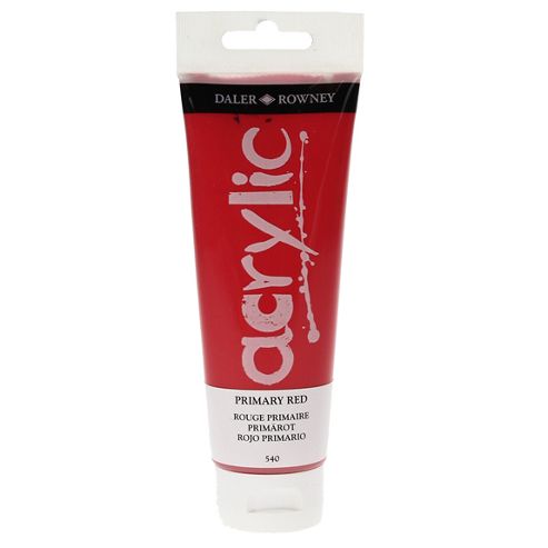 Image of Daler Graduate Acrylic Primary Red 120ml