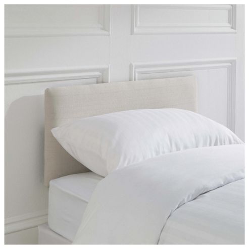 Image of Seetall Mittal Headboard Linen Effect Cream Single