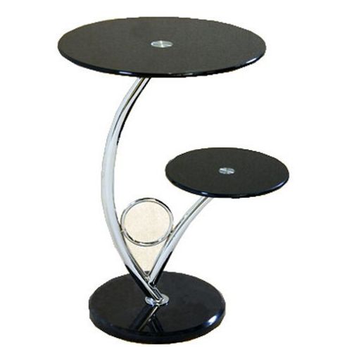 Image of Hawaii Black Lamp Table (pair Of Stands)