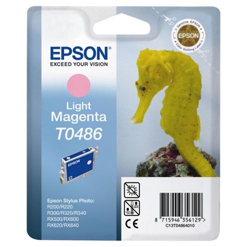 Image of Epson T0486 Printer Ink Cartridge - Magenta
