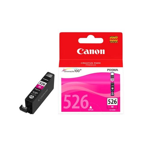 Image of Canon Cli-526m Ink Cartridge, Magenta, Inkjet