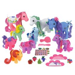 Sparkle n Glitz Pretty Pony Family