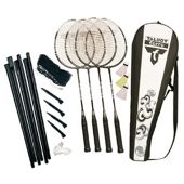Fighter 4 player badminton set