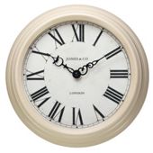 Jones & Co Savoy Cream Wall Clock