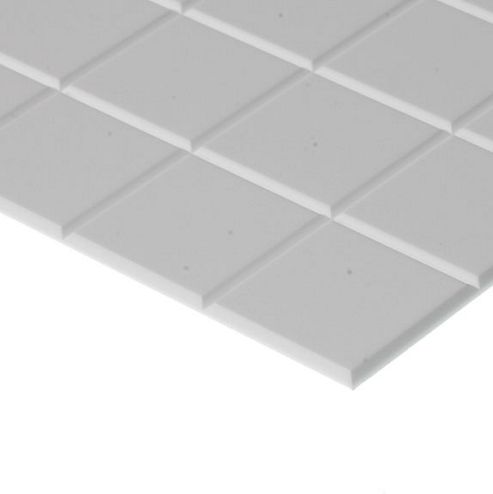 Image of Evergreen Styrene Tile 12.7mm Squares (1/2")