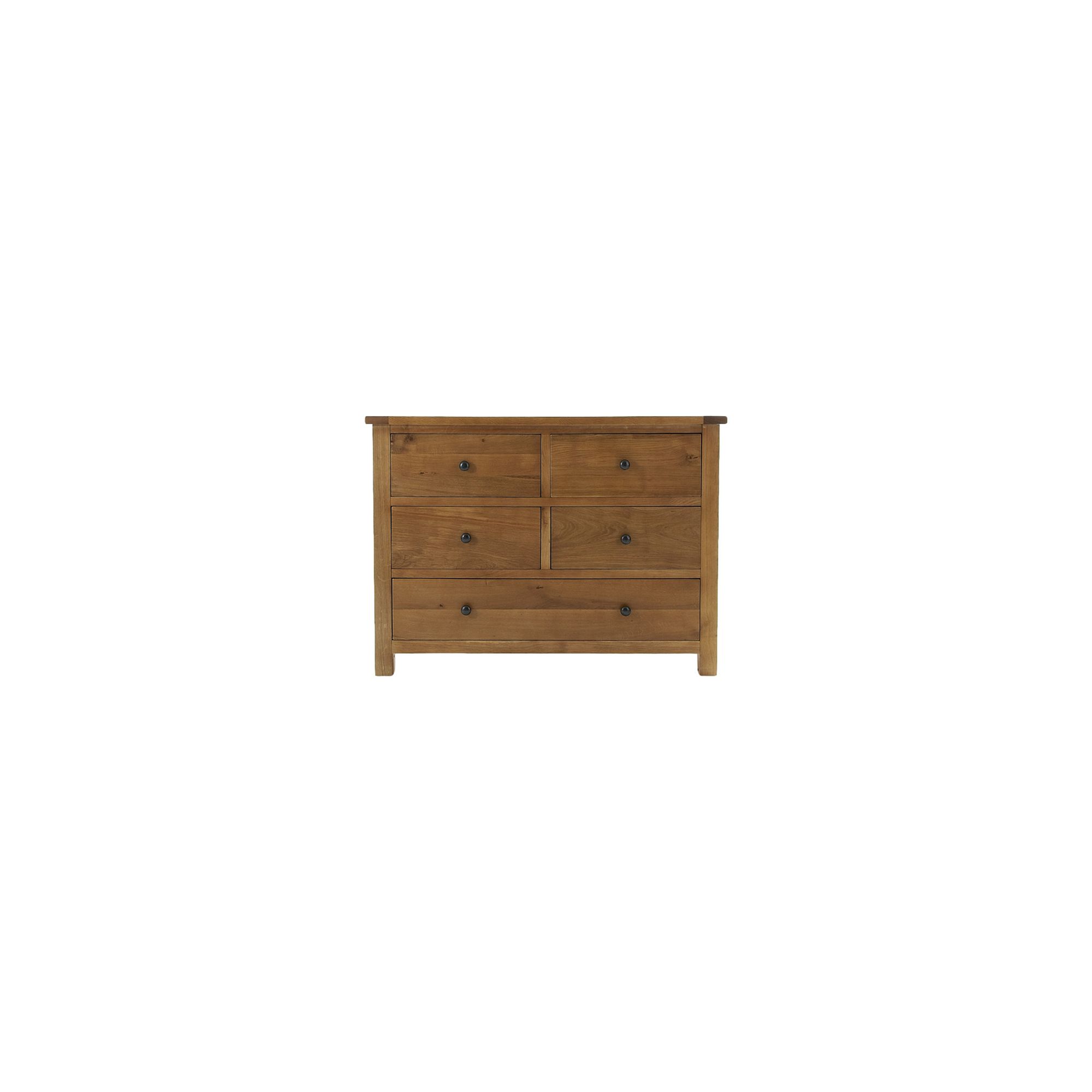 Thorndon Eden 4 Over 1 Drawer Chest in Warm Oak at Tescos Direct
