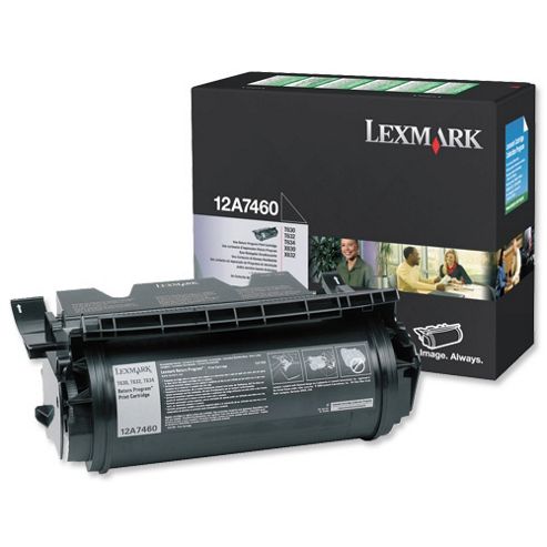 Image of Lexmark Prebate Print Cartridge For Lexmark T63x Laser Printers (yield 5,000)