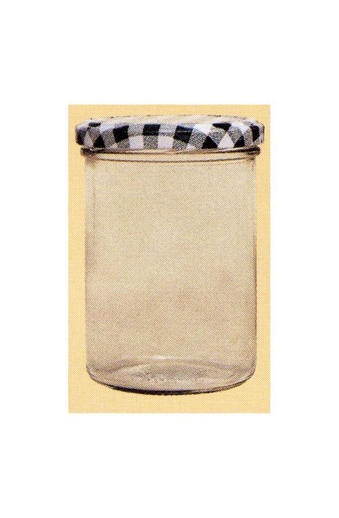 Image of Wolf 440ml Tapered Preserving Jars (pack Of 6) - Green